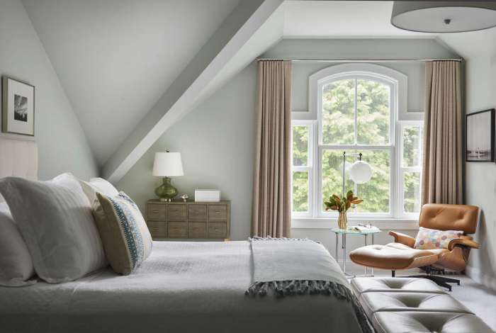 Sloped ideas decorating ceiling ceilings bedroom slanted angled rooms walls wall bedrooms paint attic upstairs mabeyshemadeit interior loft things