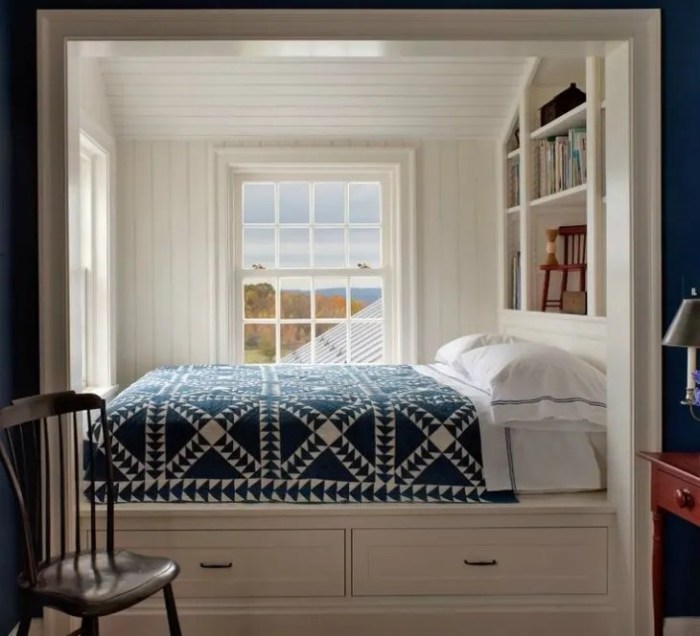 How to decorate bedroom nook