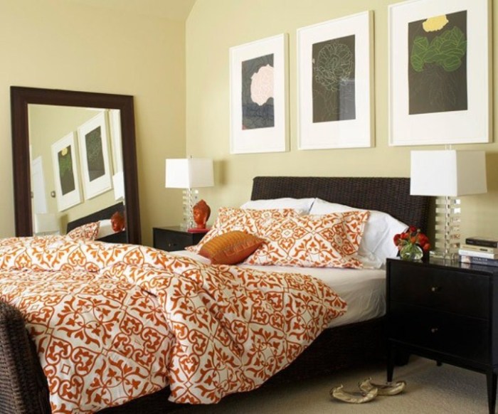 How to decorate bedroom for fall