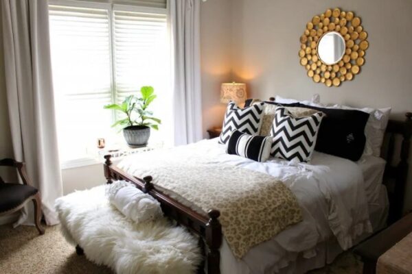 How to decorate my rented bedroom