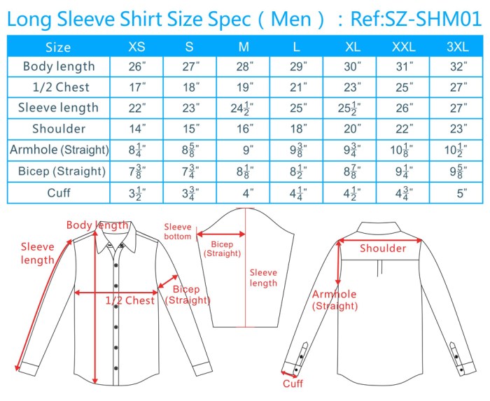 Medium men's dress shirt size