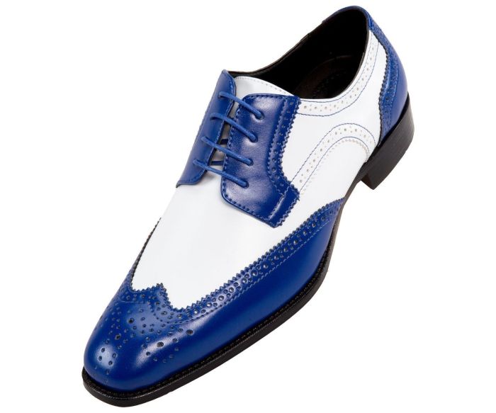 Two tone mens dress shoes