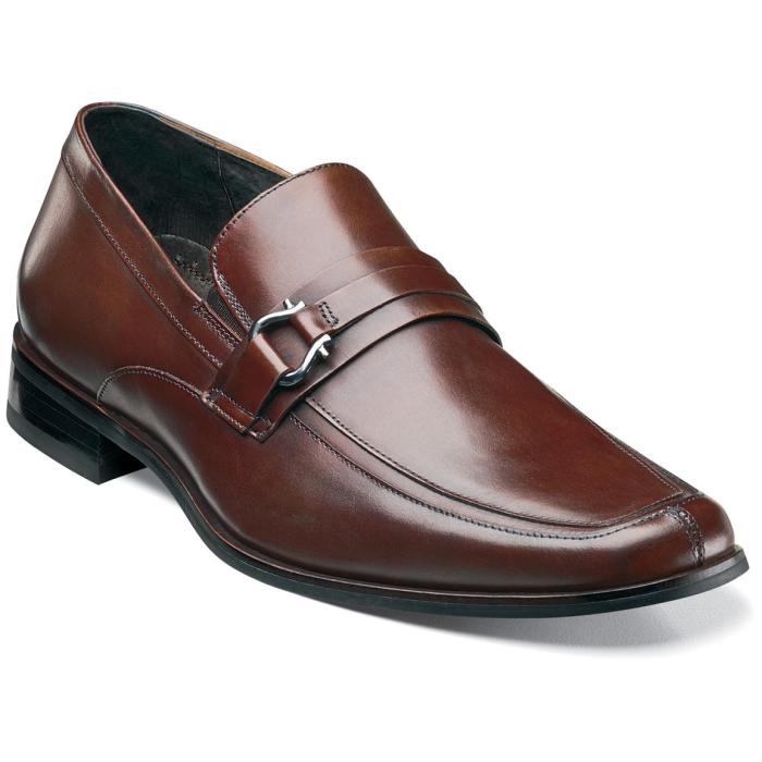 Stacy adams mens brown dress shoes