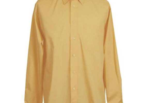 Mustard dress shirt men