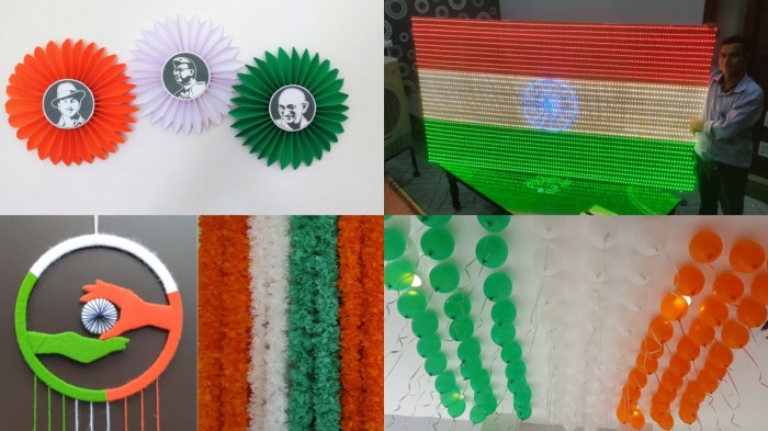 How to make independence day decoration