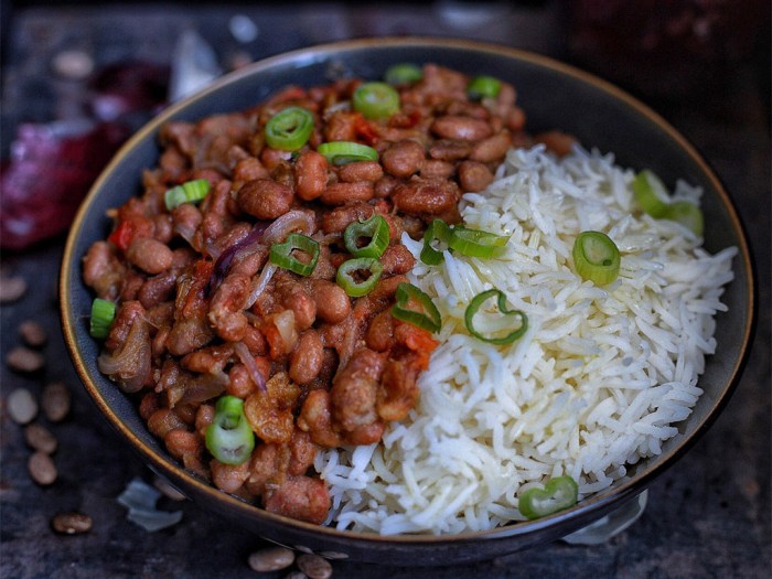 How to cook rice and beans nigerian style