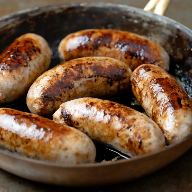 How to cook english style bangers