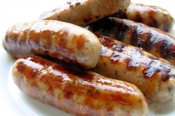 How to cook english style bangers