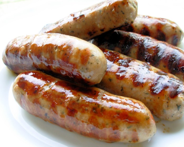 How to cook english style bangers