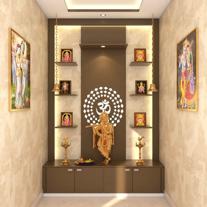 How to decorate puja room