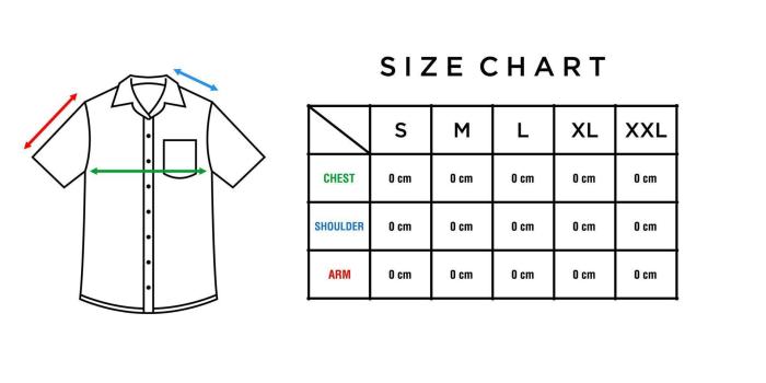 Men's xl dress shirt measurements