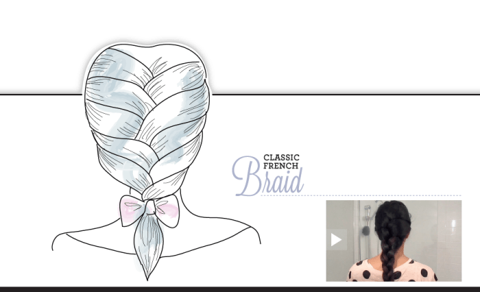 How to dress up hair style