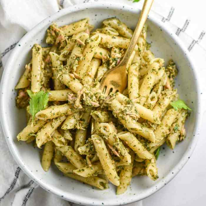 How to cook tuna pesto pasta filipino style