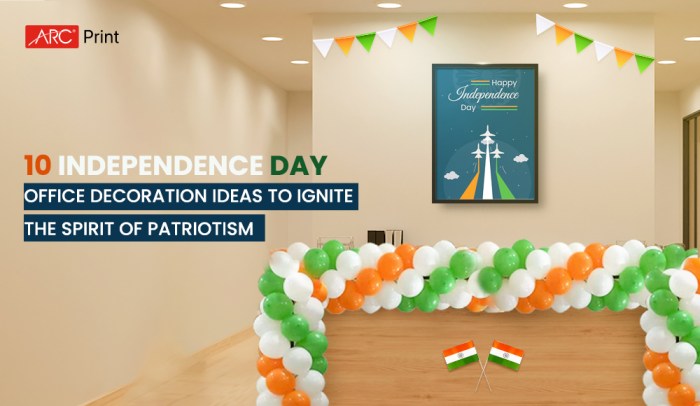 How to make independence day decoration