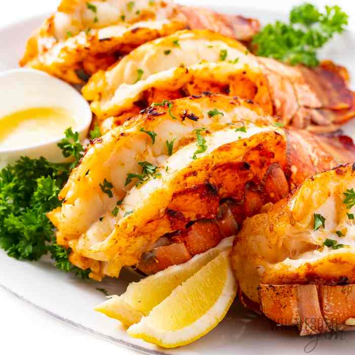 Lobster tails broiled oven cook dinner langosta perfecta horno colas asadas sweetcsdesigns food howto